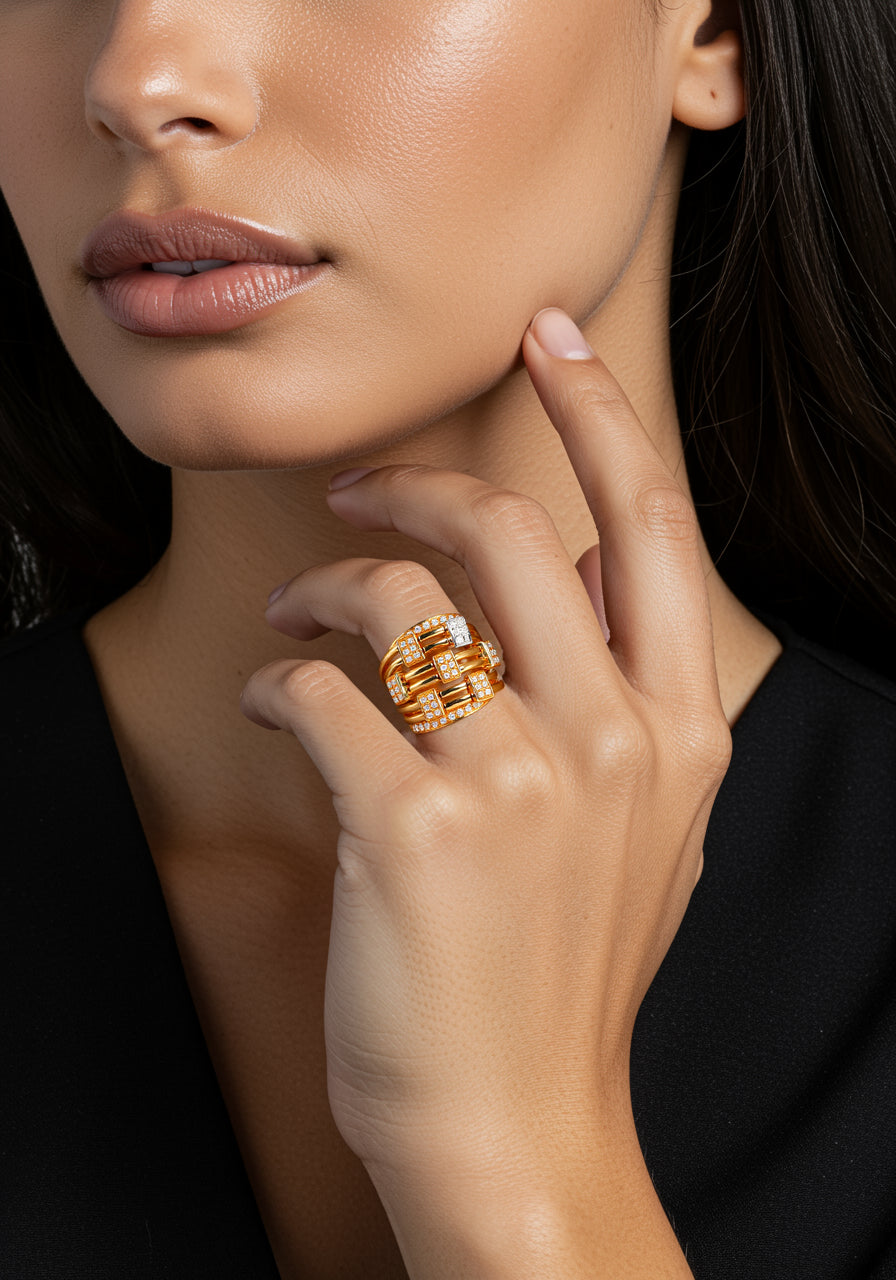 18kt Rose Gold ring