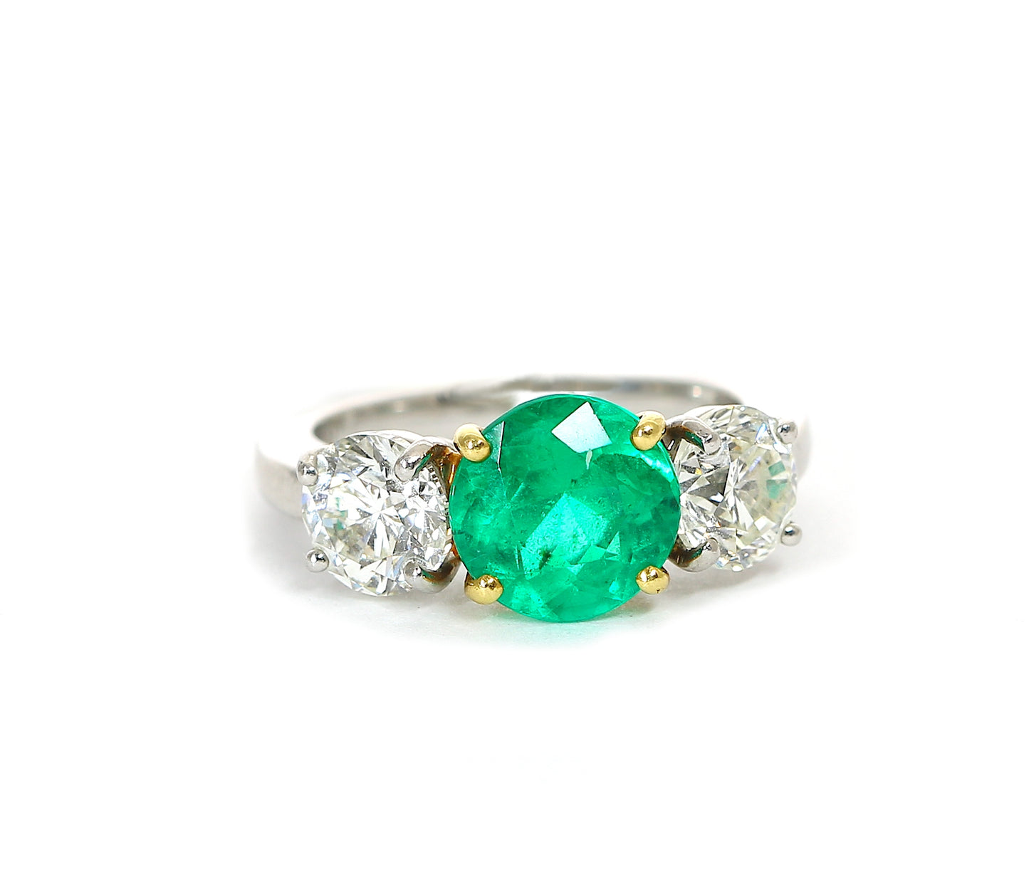 Emerald Diamond Ring