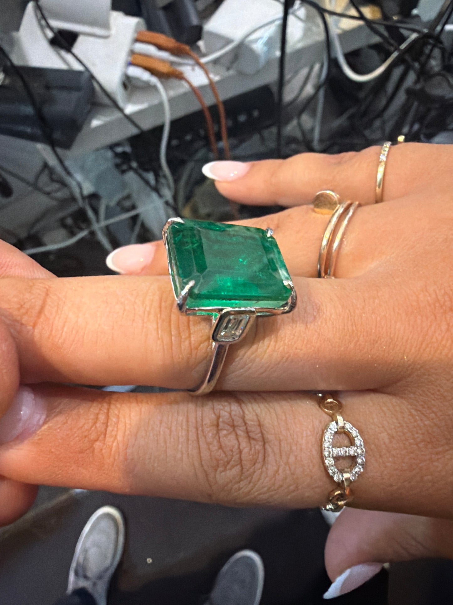 Emerald ring