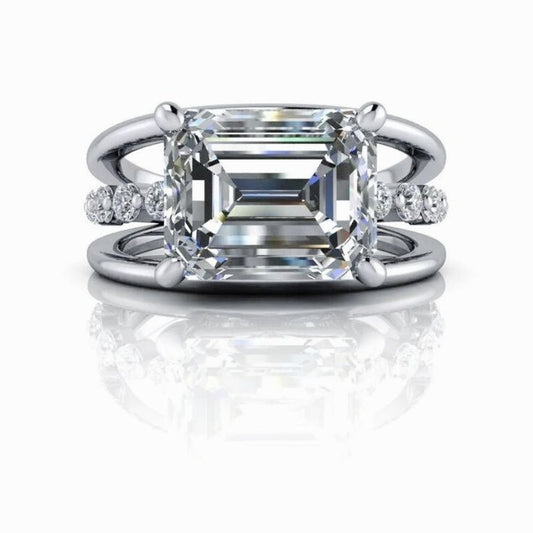 5.01 ct  cut Diamond ring